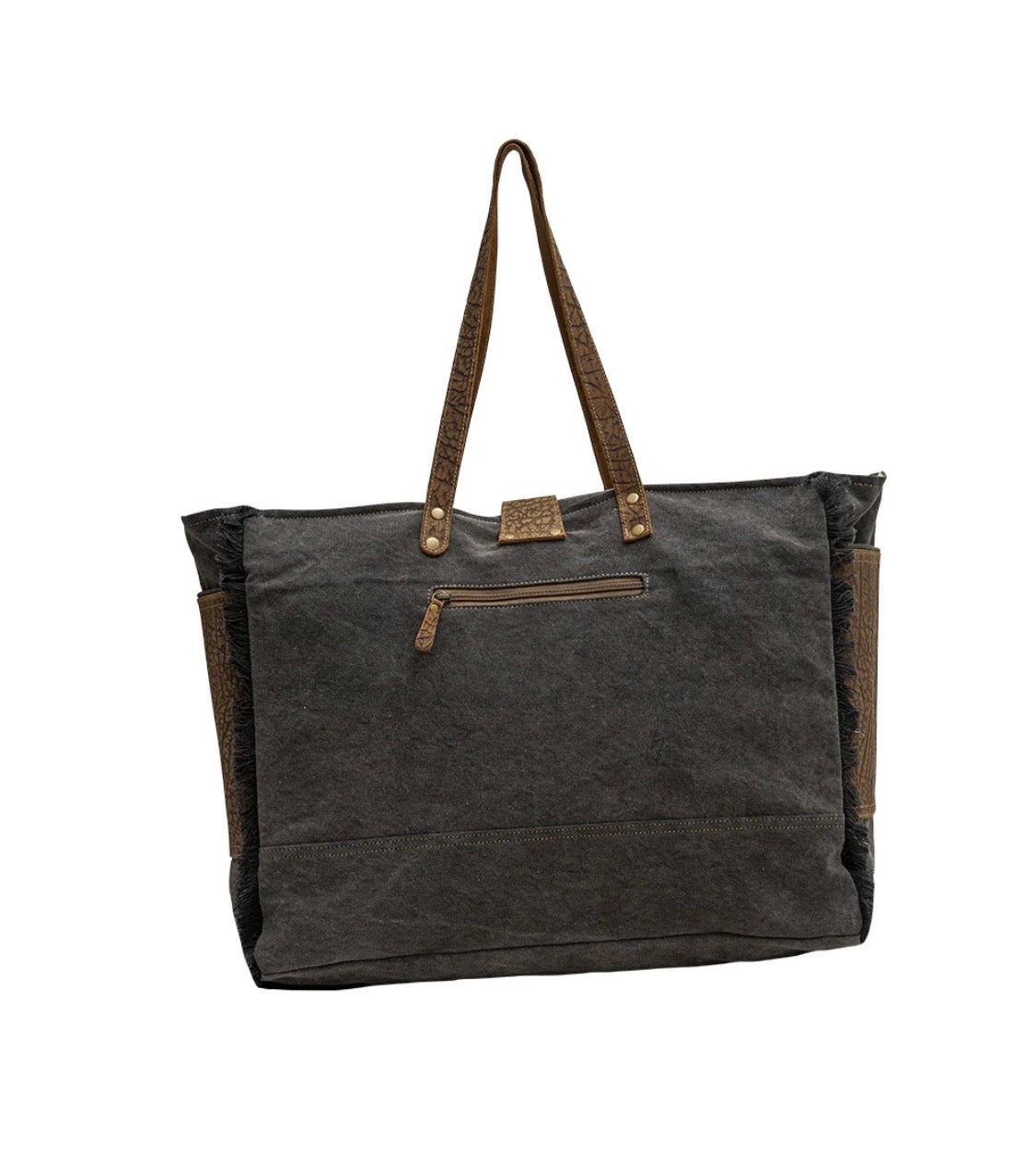 ASHER CANVAS AND HAIRON BAG