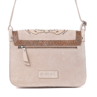Amberwood Suede Leather Boot Embroidered Leather Bag Variant Combo