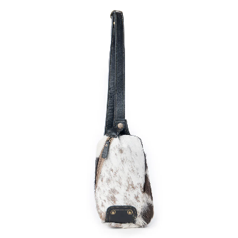 Robnette Ranch Fanny-Pack Bag in Dark & White