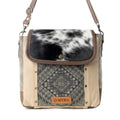 Sandstone Pony Western Shoulder Bag for Women in Khaki