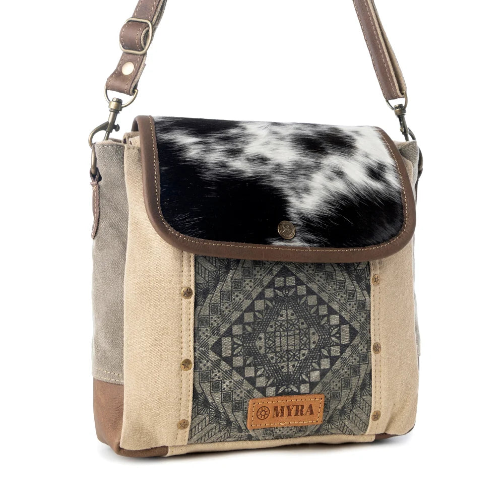 Sandstone Pony Western Shoulder Bag for Women in Khaki