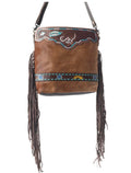 Russet Statement Hand-Tooled Bag