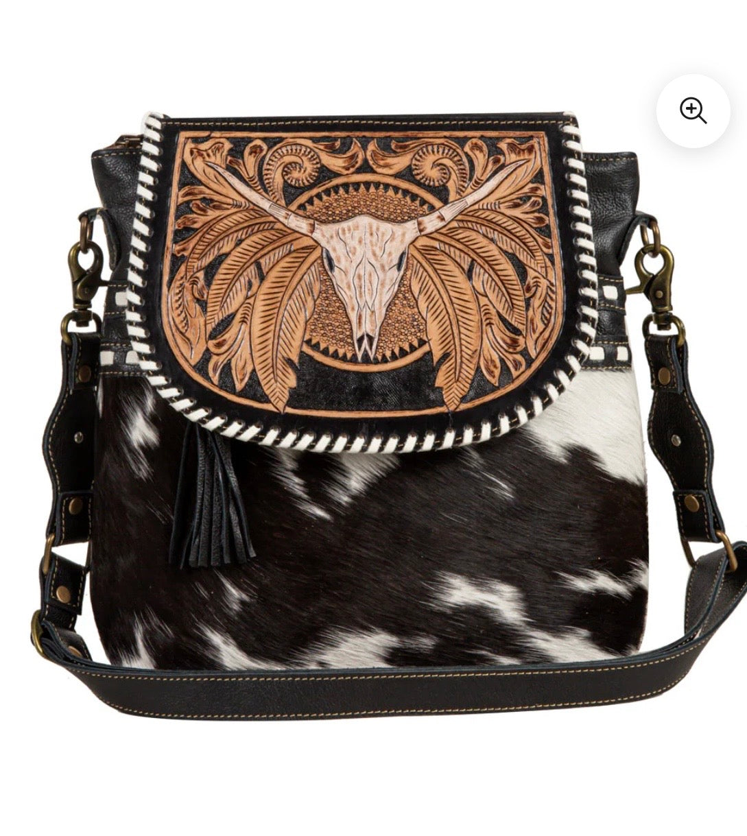 Spirit Of The Herd HandTooled Bag