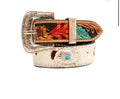 Cummerband Hand-Tooled Concho Women's Belt
